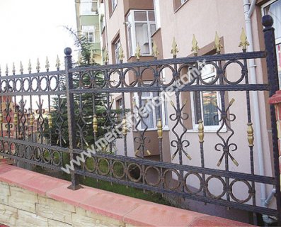 Ferforje Bahçe Korkuluk
